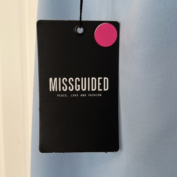 Missguided Light Blue Mini Dress - Picture 5 of 9